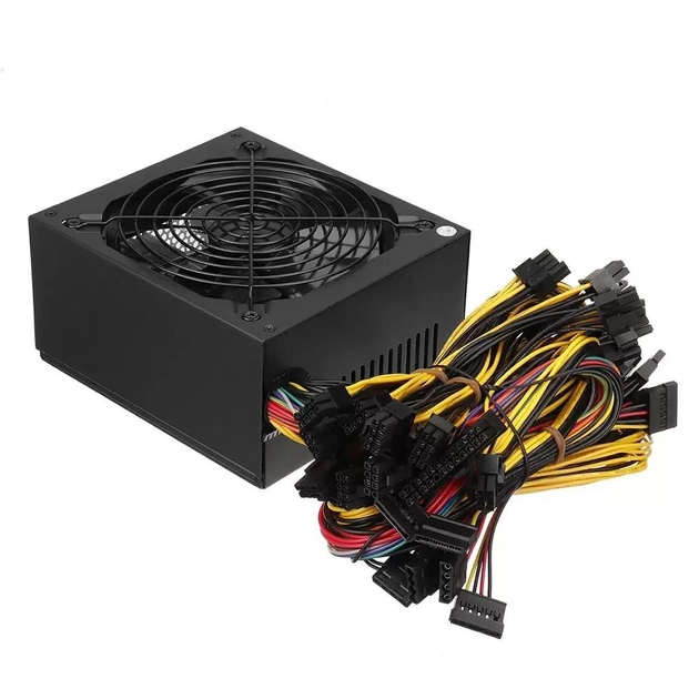 Power & Reliability on the Move: 1800W ATX Active PFC Power Supply for Mining on 8 Graphics Cards